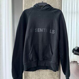 Fear of God Essentials Black Hoodie